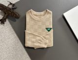 Louis Vuitton Couple's New Checkered Jacquard Round Neck Sweater