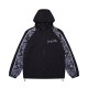 Louis Vuitton Classic Splicing Floral Splicing Hoodie Jacket