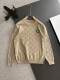 Louis Vuitton Couple's New Checkered Jacquard Round Neck Sweater