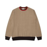 Gucci Couple's Versatile Round Neck Straight Pattern Hoodie Sweater