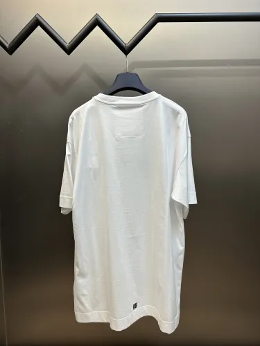 Givenchy New Floral Embroidered Short Sleeve Couple Loose Casual T-shirt