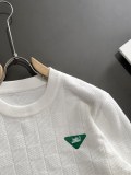 Louis Vuitton Couple's New Checkered Jacquard Round Neck Sweater