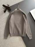 Burberry New Couple Logo Embroidered Round Neck Sweater