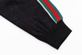 Gucci Couple Full GG Printed Hooded Zipper Jacket