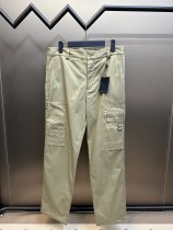Louis Vuitton Classic New Versatile Casual Pocket Embroidered Pants