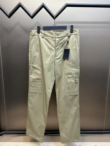Louis Vuitton Classic New Versatile Casual Pocket Embroidered Pants