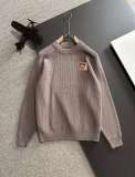 Burberry New Couple Logo Embroidered Round Neck Sweater