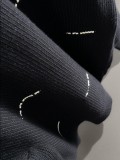 Dior Couple New Embroidered Logo Round Neck Sweater