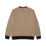 Gucci Couple's Versatile Round Neck Straight Pattern Hoodie Sweater