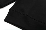 Prada Classic Overlapping Letter Triangle Logo Graffiti Printed Sportswear Unisex Versatile Loose Hoodie