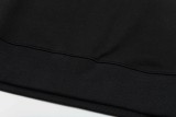 Prada Classic Metal Triangle Sleeve Printed Sportswear Unisex Versatile Loose Hoodie