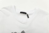Prada Classic Overlapping Letter Triangle Logo Graffiti Printed Sportswear Unisex Versatile Loose Hoodie