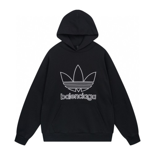 Balenciaga Classic Logo Printed Hoodie Unisex Casual Oversize Sportswear