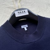 Loewe Unisex Versatile Logo Embossed Round Neck Sweater