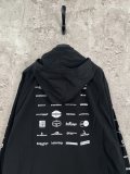 Balenciaga Couple Classic Logo Printed Drawstring Hoodie Jacket