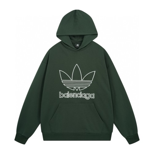 Balenciaga Classic Logo Printed Hoodie Unisex Casual Oversize Sportswear