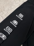 Balenciaga Couple Classic Logo Printed Drawstring Hoodie Jacket