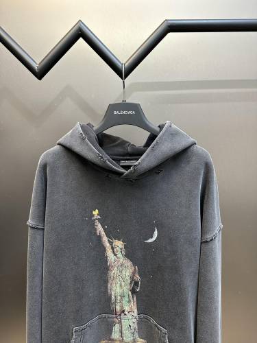 Balenciaga New Goddess Printed Hoodie Couple Casual Oversize Hoodie Sportswear