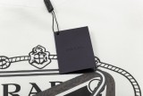 Prada Classic Overlapping Letter Triangle Logo Graffiti Printed Sportswear Unisex Versatile Loose Hoodie