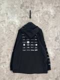 Balenciaga Couple Classic Logo Printed Drawstring Hoodie Jacket