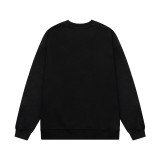 Prada Classic Overlapping Letter Triangle Logo Graffiti Printed Sportswear Unisex Versatile Loose Hoodie