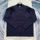 Loewe Unisex Versatile Logo Embossed Round Neck Sweater