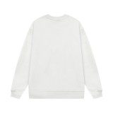 Prada Classic Overlapping Letter Triangle Logo Graffiti Printed Sportswear Unisex Versatile Loose Hoodie