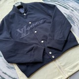 Louis Vuitton New Fashion Label Flight Jacket Coat