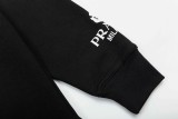 Prada Classic Metal Triangle Sleeve Printed Sportswear Unisex Versatile Loose Hoodie