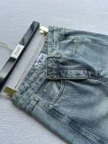 Loewe Fashion Irregular Lazy Style Jeans