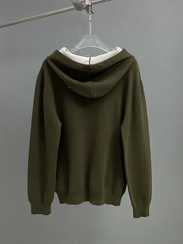 Loewe Couple Jacquard Logo Casual Hoodie Versatile Loose Sportswear
