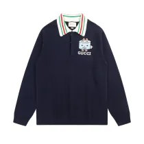Gucci Fashion Couple Cartoon Logo Cartoon Jacquard Knitted Collar Hoodie Sweater