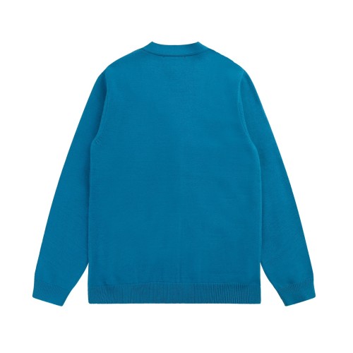 Gucci Couple New Embroidered Logo V-neck Cashmere Cardigan Sweater