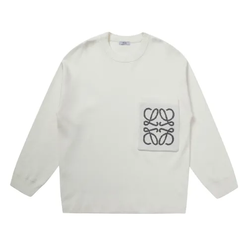 Loewe New Anagram Jacquard Pocket Round Neck Sweater