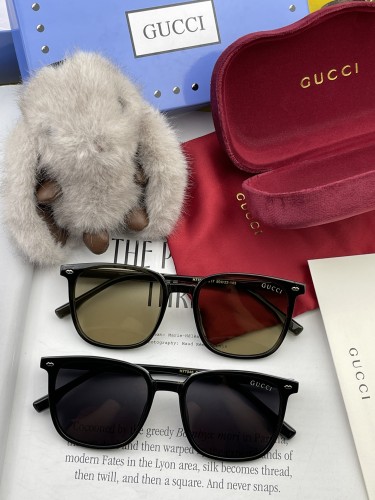Gucci New Couple Fashion Box Polarized Sunglasses Versatile Sunglasses