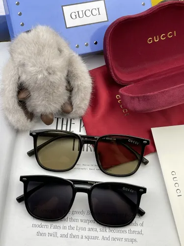Gucci New Couple Fashion Box Polarized Sunglasses Versatile Sunglasses