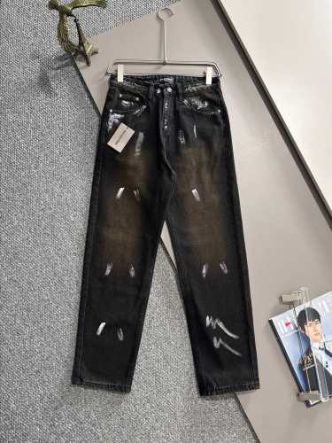 Balenciaga Classic Couple's Versatile Casual Straight Pants