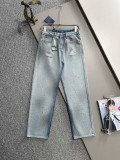 Louis Vuitton Classic Versatile Casual Straight Pants