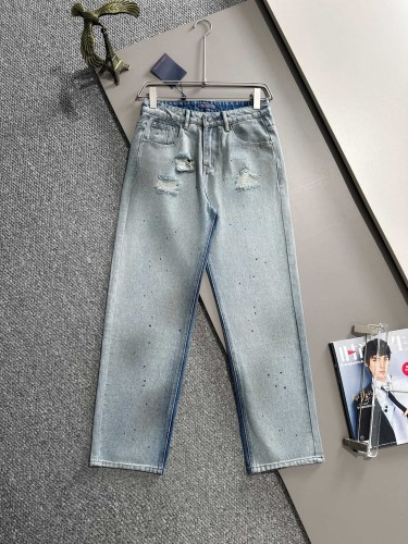 Louis Vuitton Classic Versatile Casual Straight Pants