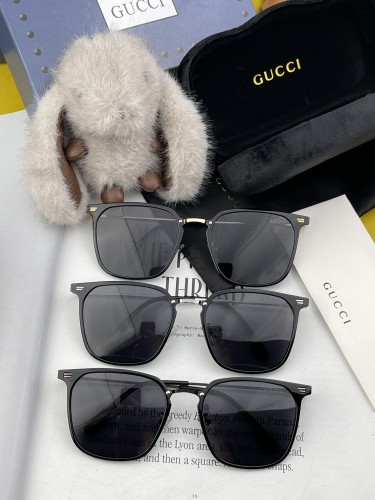 Gucci New Classic Integrated Driving Mirror Sunglasses