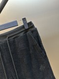 Louis Vuitton Fashion Checkered Jacquard Pattern Towel Cloth Shorts