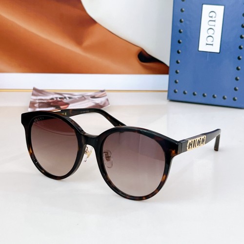 Gucci New Fashion Personalized Versatile Sunglasses Size: 56-21-150