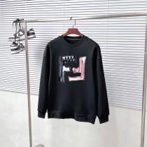 Fendi High Street FF Printed Casual Round Neck Hoodie