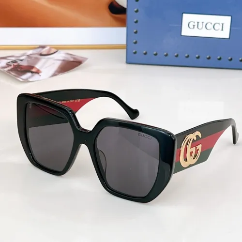 Gucci New Fashion Personalized Versatile Box Sunglasses Size: 54-19-145