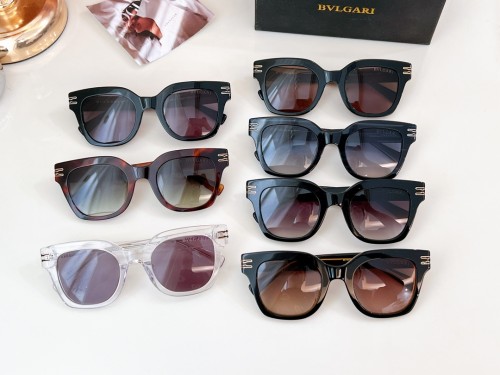 Bvlgari New Fashion Couple Versatile Box Sunglasses Size: 53-22-145