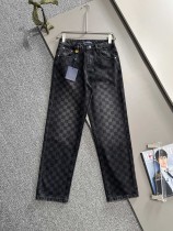 Louis Vuitton Classic Versatile Casual Straight Pants