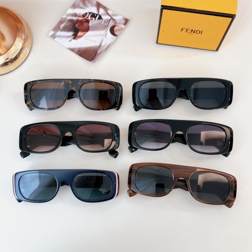 Fendi Classic Versatile Sunglasses Size: 54-20-145