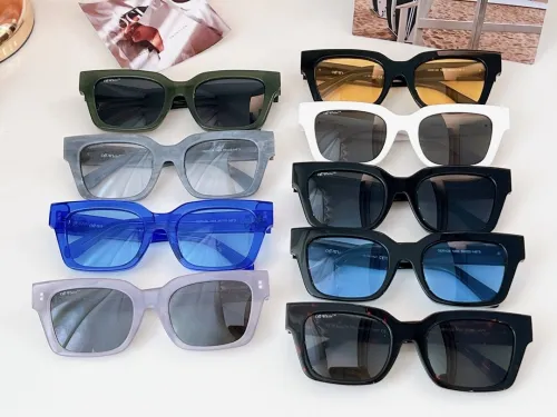 Off White New Fashion Couple Versatile Sunglasses Size: 50-22-145