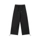 Louis Vuitton Classic Embroidered Logo Drawstring Waist Pants Unisex Casual Sports Pants