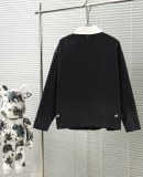 Prada Fashion New Triangle Logo Vintage Short Jacket